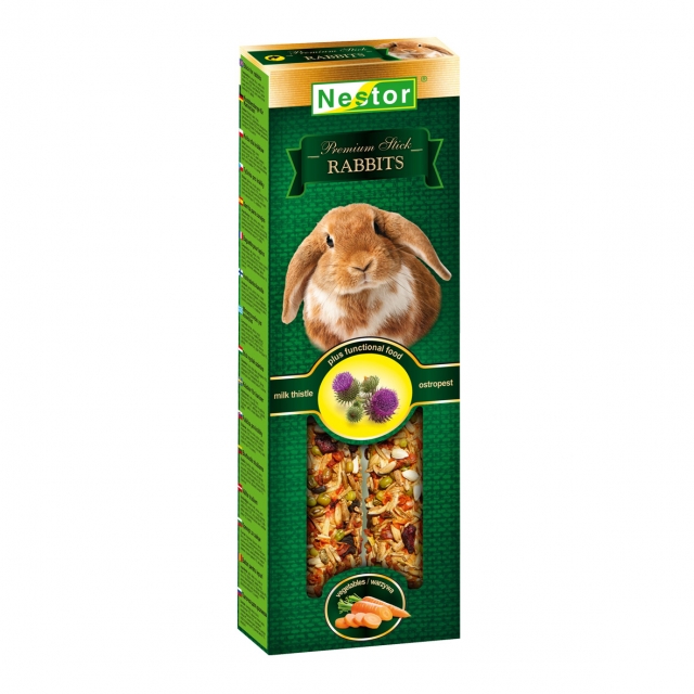 „PLUS FUNCTIONAL FOOD” PREMIUM STICK FOR rabbits 
